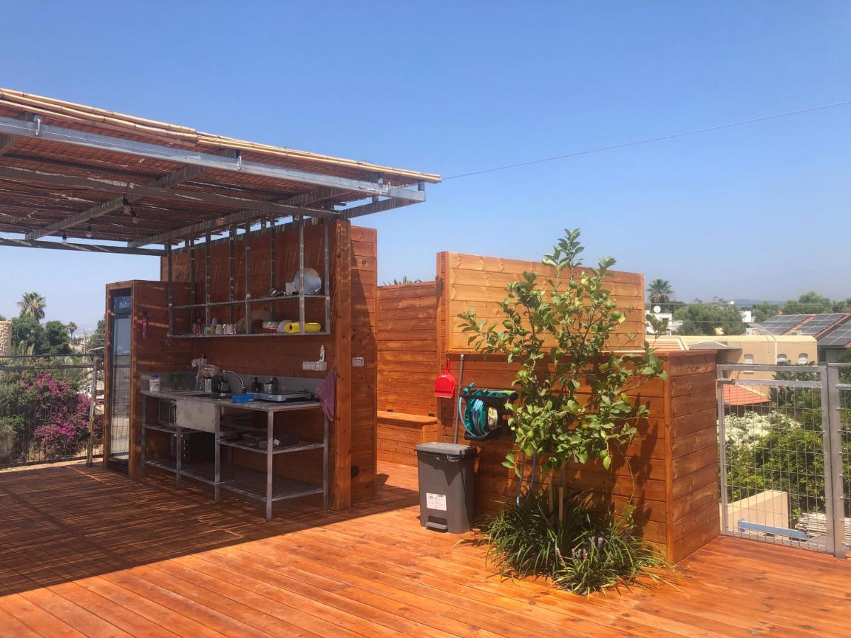 Atlit Rooftop Glamping Esterno foto
