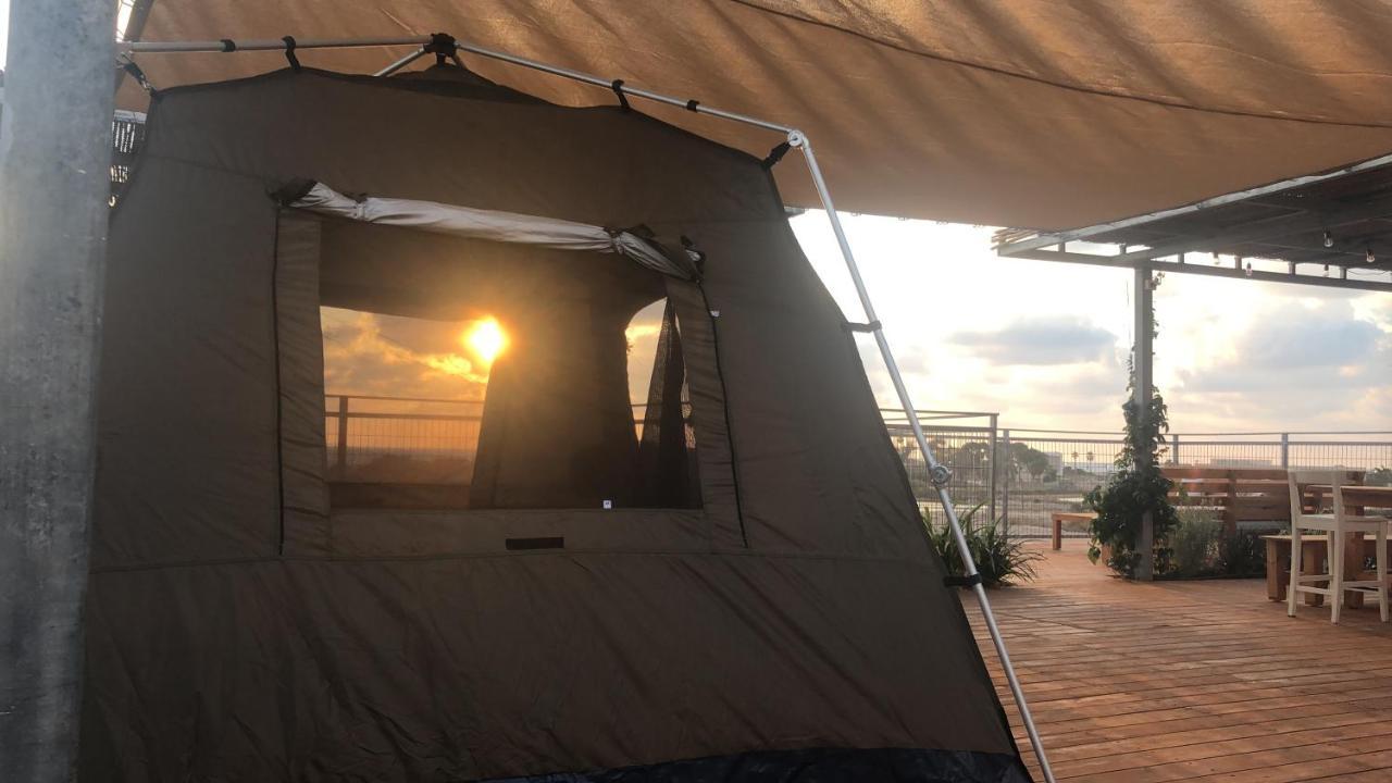 Atlit Rooftop Glamping Esterno foto