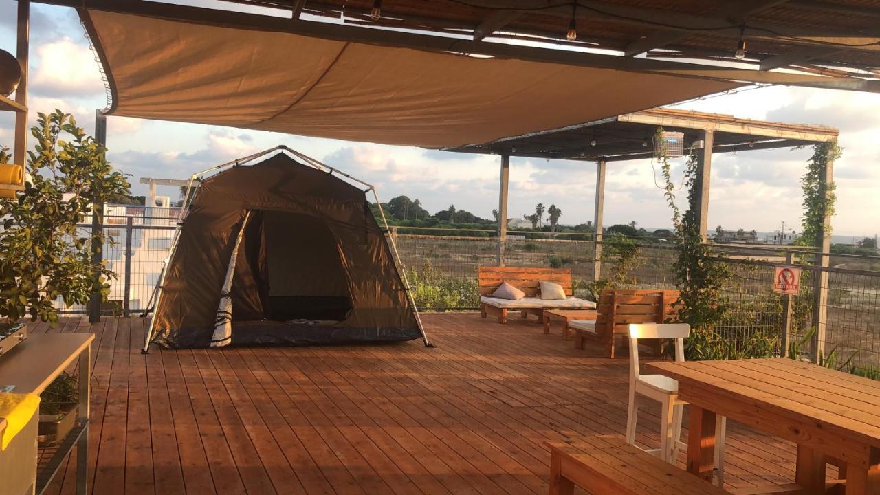 Atlit Rooftop Glamping Esterno foto