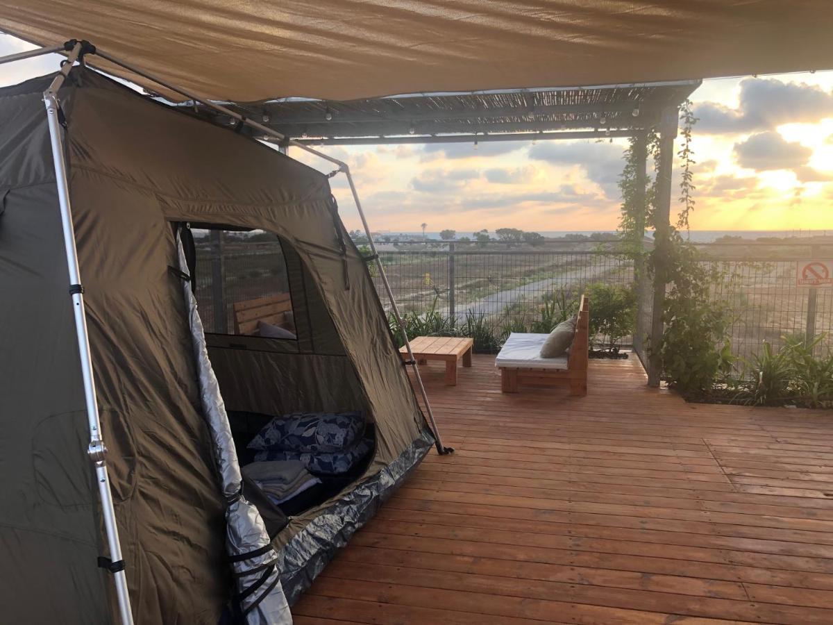 Atlit Rooftop Glamping Esterno foto