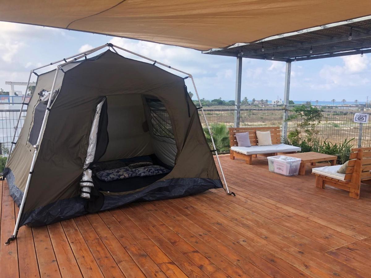 Atlit Rooftop Glamping Esterno foto
