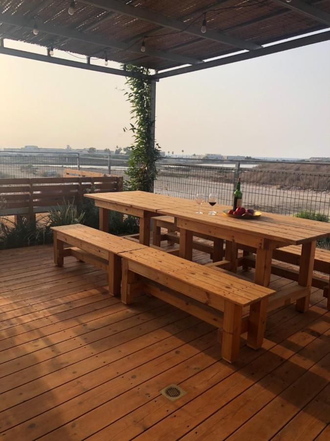Atlit Rooftop Glamping Esterno foto