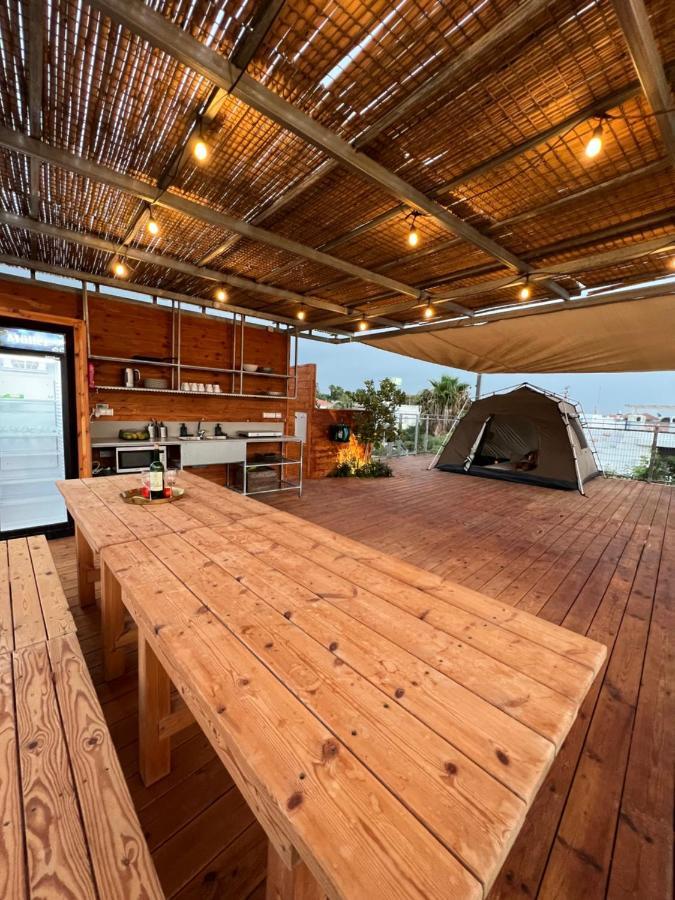 Atlit Rooftop Glamping Esterno foto