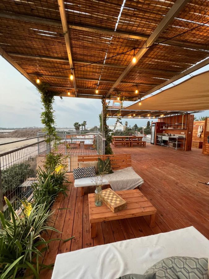 Atlit Rooftop Glamping Esterno foto