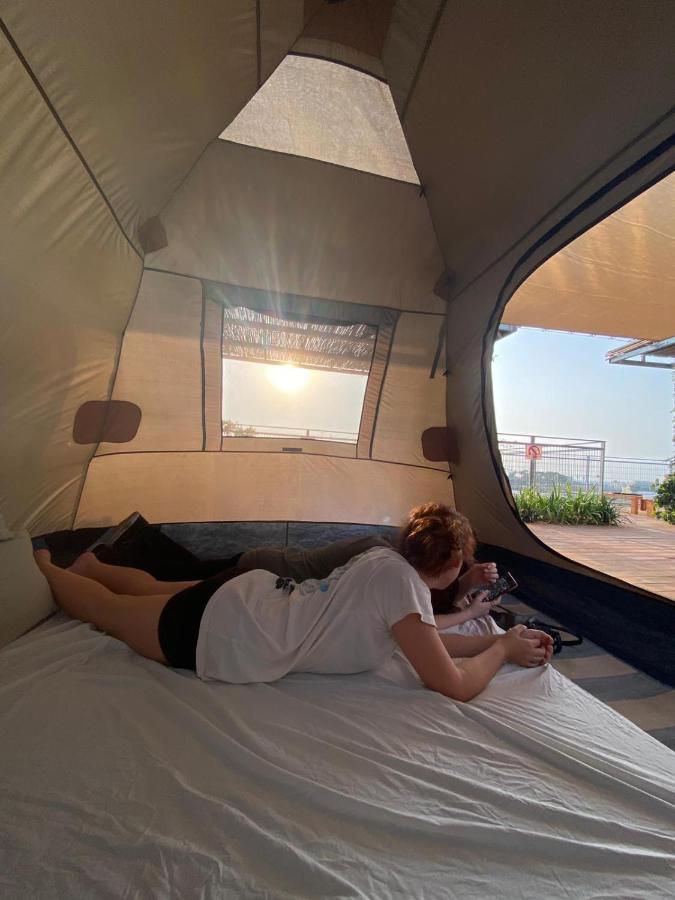 Atlit Rooftop Glamping Esterno foto